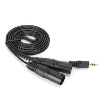 Kabel mikrofonowy Złącze 3,5 mm do podwójnego