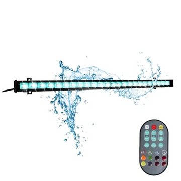 WODOODPORNA LISTWA OŚWIETLENIOWA BELKA LED IP65 STEROWANIE SMARTFONEM PILOT