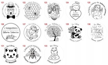Штамп EX LIBRIS Fi50 с чернильницей - PRO