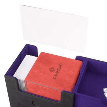 Gamegenic: Коробка для карт Academic 133+ XL — черный/фиолетовый