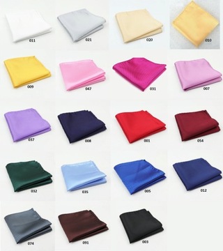 Платок POCKET SQUARE серый/серебристый