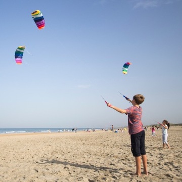 ТРЕНИРОВОЧНЫЙ КАЙТ 2,5 м2 КРЕСТОВЫЕ КАЙТЫ + РУЧКИ RY