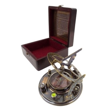 Эксклюзивный компас Гилберта с солнечными часами — SUN-0002