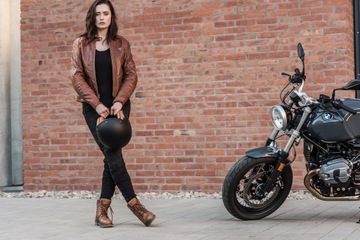 Мотоциклетные туфли SHIMA THOMSON LADY BROWN БЕСПЛАТНО