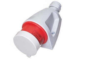 Wtyczka stała odbiornikowa siłowa wtyk 16A 5P 400V WSM 16/5 Elektromet