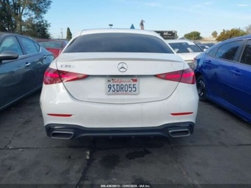 Mercedes Klasa C W206 2022 Mercedes-Benz Klasa C C 300, od ubezpieczalni 2.0 Benzyna 255KM, zdjęcie 8