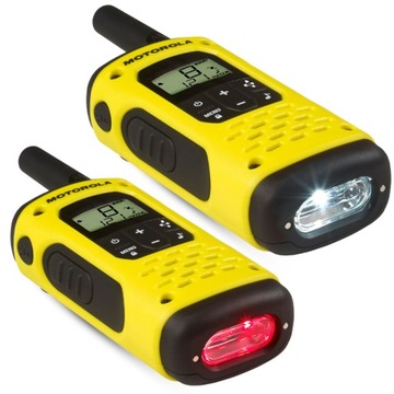 MOTOROLA T92 H2O ВОДОНЕПРОНИЦАЕМАЯ ПУТЕШЕСТВЕННАЯ РОЯЦИЯ IP67 10 км + ЧЕХОЛ | 2 шт.