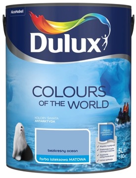 FARBA DULUX KOLORY ŚWIATA- bezkresny ocean, 5l