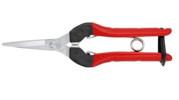 Sekator jednoręczny do winorośli stalowe uchwyty FELCO 322