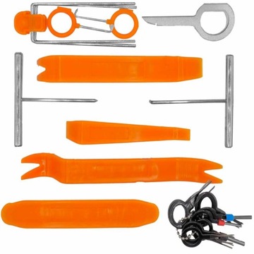 АВТОМОБИЛЬНЫЙ СЪЕМНИК ДЛЯ ОБИВКИ, 4 ШТ. ШПИЛЬКИ