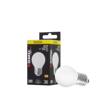 ŻARÓWKA SMD LEDline E27 FILAMENT 6W CIEPŁA G45 KULKA