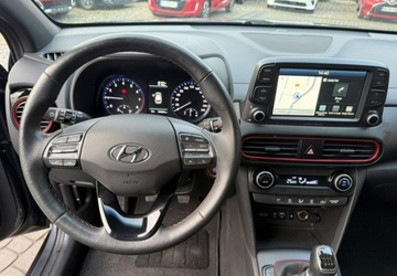 Hyundai Kona I Crossover 1.0 T-GDI 120KM 2017 Hyundai Kona Rej. 022018 1,0 T-GDI 120KM Klima Navi Kamera Kola latozima, zdjęcie 16