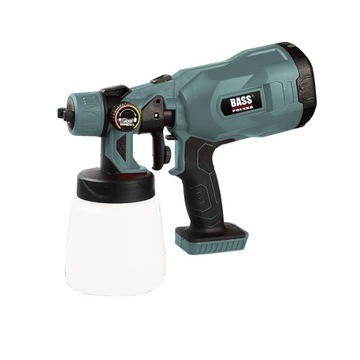 Pistolet malarski akumulatorowy 800 ml, bez akumulatora BASS POLSKA
