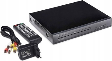 КОМПАКТНЫЙ RCA DVD-ПЛЕЕР ПУЛЬТ ПУЛЬТА, ЧЕРНЫЙ