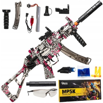 PISTOLET MP5 KARABIN AUTOMATYCZNY NA KULKI ŻELOWE CSGO