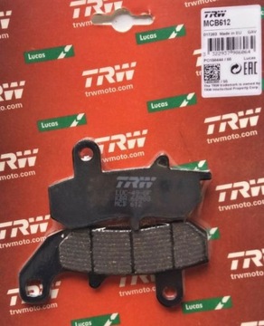 KLOCKI TYŁ TRW SUZUKI DR650 R, RU, RE, REU '92-95