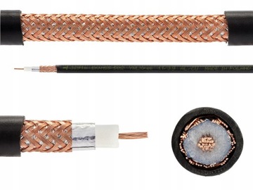 Кабель Коаксиальный кабель 50 Ом H155 многожильный медный WLAN 2,4 ГГц CB