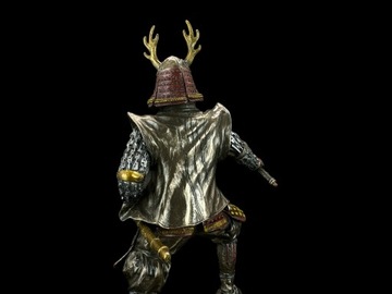 Скульптура-статуэтка ЯПОНСКИЙ САМУРАЙ VERONESE WU72531A4 Скульптура Бронза Марков