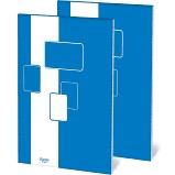 Blok biurowy notes A4 100 kartek kratka Bantex