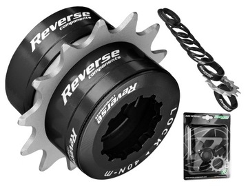 Adapter Reduktor Reverse SingleSpeed 13T Black