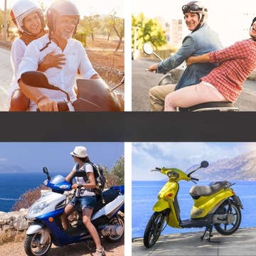 ЗАДНЕЕ ВЕЛОСИПЕДНОЕ ЗЕРКАЛО, АВТОМОБИЛЬНЫЙ СКУТЕР