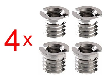 4 x ADAPTER PRZEJŚCIÓWKA REDUKCJA 1/4 na 3/8 cala