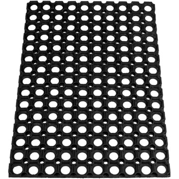 WYCIERACZKA POD DRZWI MATA AŻUROWA GUMOWA ZEWNĘTRZNA GRUBA 22MM 50X100CM