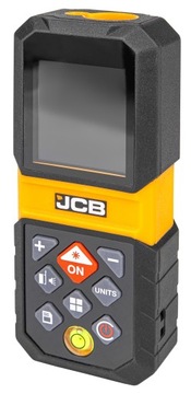 DALMIERZ LASEROWY MIERNIK CYFROWY LCD 80M JCB ORYGINALNY ŁADOWARKA USB C