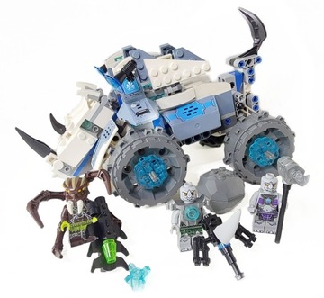 LEGO 70131 CHIMA MIOTACZ SKAŁ ROGONA + INSTRUKCJA