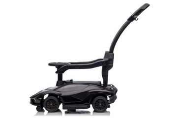 Lamborghini QLS-996T Black Ride-On с коляской