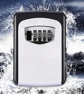 МЕТАЛЛИЧЕСКИЙ сейф для ключей, коробка, шкаф, сейф, сейф с кодом