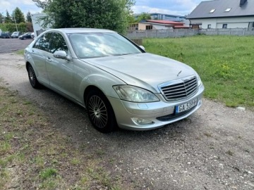 Mercedes Klasa S W221 Limuzyna 3.5 V6 (350) 272KM 2005 Mercedes S 350 S klasa 3.5+LPG 05r Automat