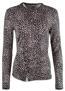 Paco Rabanne EXCLUSIVE FLOWER DRAPÉ PRESSION Bluzka z długim rękawem r.36
