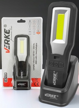 COB LED СВЕТОДИОДНАЯ ЛАМПА ДЛЯ МАСТЕРСКОЙ, АККУМУЛЯТОРНЫЙ ФАКАР С USB-КРЮЧКОМ ОСНОВАНИЯ