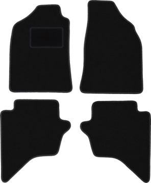 velurové autokoberce pro vůz Ford Ranger MK2 pickup (2007-2012)