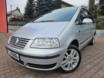 Volkswagen Sharan I 2.0 TDI 140KM 2007 Volkswagen Sharan KlimaTronik, Android, 7-o Os., zdjęcie 2