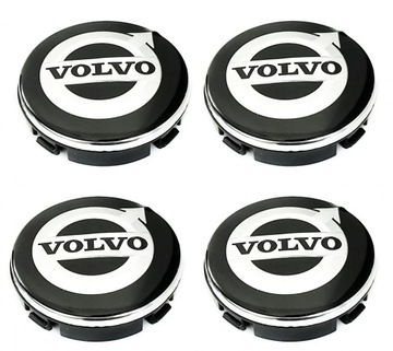 KAPSLE VÍČKA NA RÁFKY 64MM VOLVO C30 S40 S60 S80 S90 V40 V50 XC60 XC90