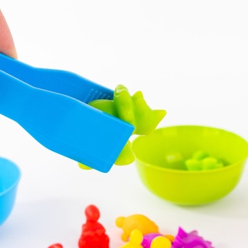 НАБОР ДЛЯ ИЗУЧЕНИЯ ЦВЕТОВ И СЧЕТА ИГРА МОНТЕССОРИ СОРТЕР СЧЕБЫ