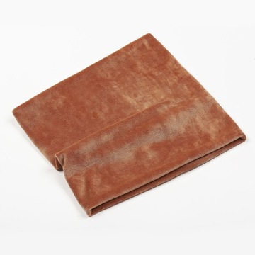 ВЕЛЮРОВЫЙ КОМПЛЕКТ ЖЕНСКИЙ, ЗИМА ОСЕНЬ ЗИМНЯЯ ШАПКА, ДВОЙНОЙ КОРИЧНЕВЫЙ