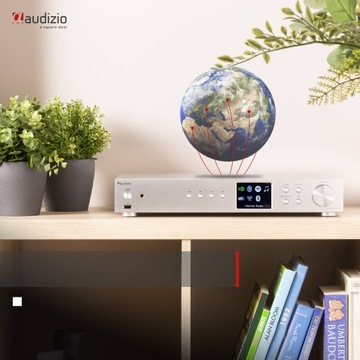 Радиотюнер WiFi DAB+ FM BT, оптический USB/пульт дистанционного управления