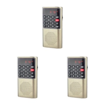 1/2/3/5 Przenośne bezprzewodowe radio FM z
