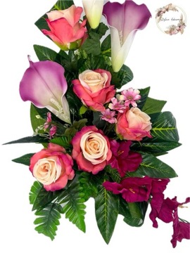 НАБОР РАШ, ИСКУССТВЕННЫЕ ЦВЕТЫ, НА МОГИЛУ, КЛАДБИЩЕ