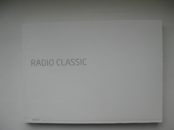 Руководство пользователя магнитолы Dacia Classic Dacia PL