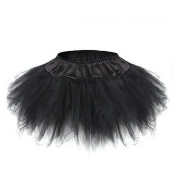 Sexy Multilayer Tulle Mini Tutu Skirt Match Corset