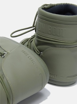 Moon Boot Śniegowce Low Rubber Khaki 39/41