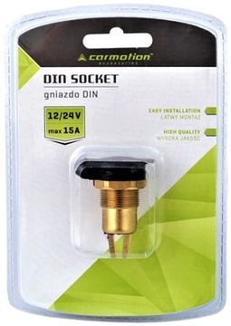 АВТОМОБИЛЬНАЯ РОЗЕТКА ПРИЖИГАТЕЛЯ DIN 12/24В 15А