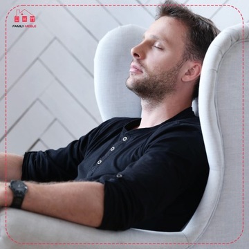 Пуф, подставка для ног, сиденье Ari Print Family Meble