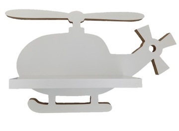 Półka Helikopter Śmigłowiec do pokoju dziecięcego dzieci dziecka chłopca