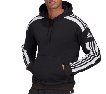 ADIDAS BLUZA MĘSKA Z KAPTUREM SQUADRA BAWEŁNA r.L