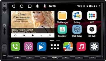 IPS ATOTO S8 RADIO SAMOCHODOWE S8G1A84SD 1-DIN 7 CALI ANDROID BT